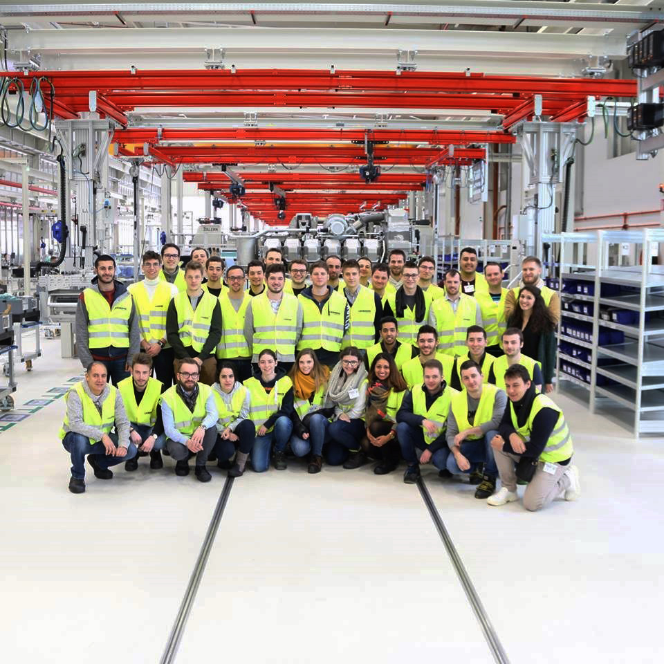 Visite des GIPI chez Liebherr Component